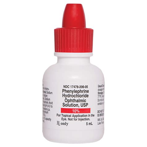 Phenylephrine HCl 10% (Akorn)