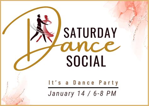 Jan 14 | "Saturday DANCE Social" - It's a Dance Party! | Westport, CT Patch