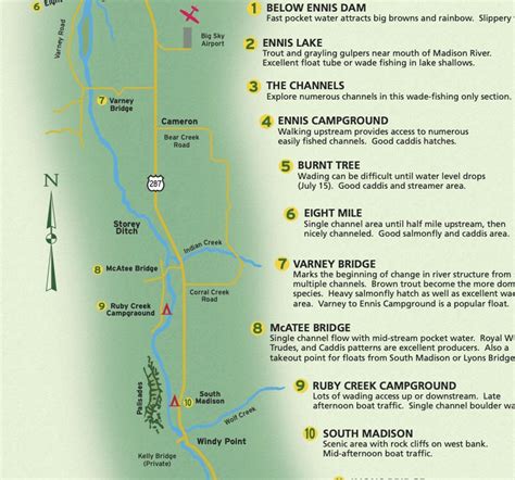 Madison River Map | Free & Downloadable