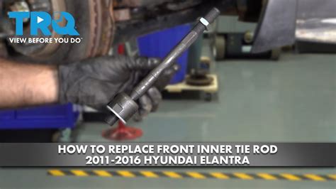 How to Replace Front Inner Tie Rod 2011-2016 Hyundai Elantra | 1A Auto