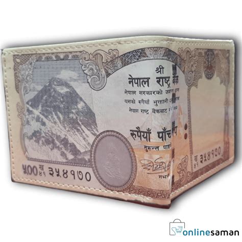 Nepali Money Printed Purse For Men - Online Saman Nepal