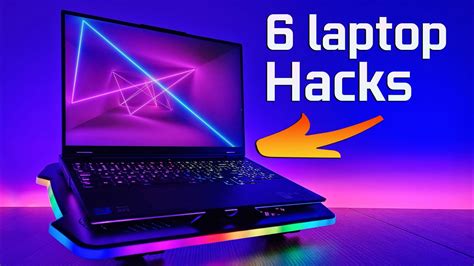 6 Gaming Laptop HACKS in 3 minutes - YouTube