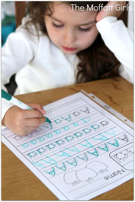FREEBIE: A-Z Handwriting Practice Pages! | Kindergarten writing, Alphabet preschool, Kids learning