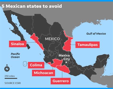 Mexico travel warning: U.S. urges citizens to avoid 5 Mexican states