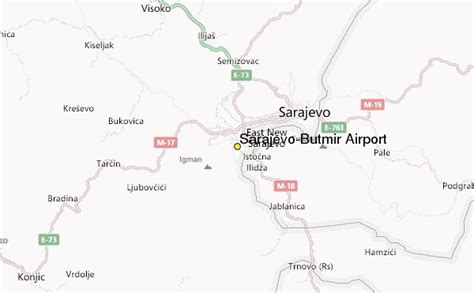 Sarajevo/Butmir Airport Weather Station Record - Historical weather for ...