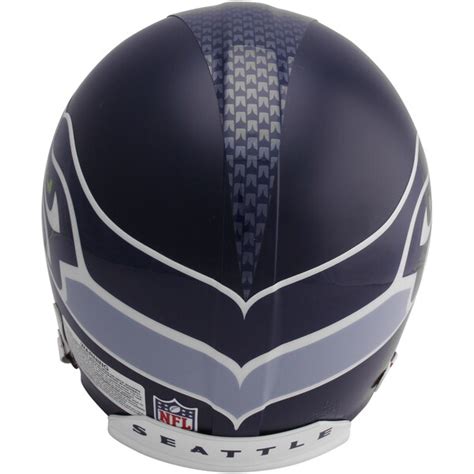 Riddell Seattle Seahawks Authentic Full Size Helmet - College Navy - Seahawks Pro Shop