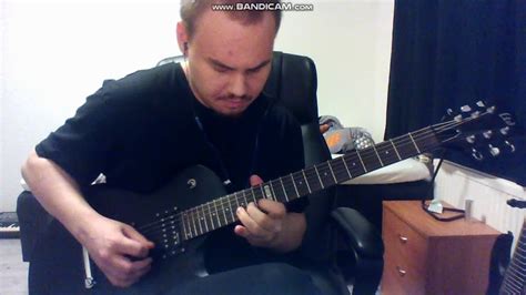 Megadeth - Sweating Bullets (Guitar cover) - YouTube