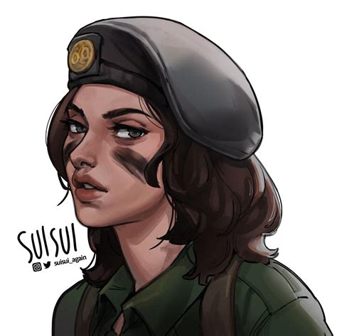 mira (rainbow six siege) drawn by suisui_again | Danbooru