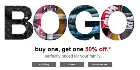 BOGO 50% off Clothing, Shoes & Accessories for the whole family from Target! - http://www ...