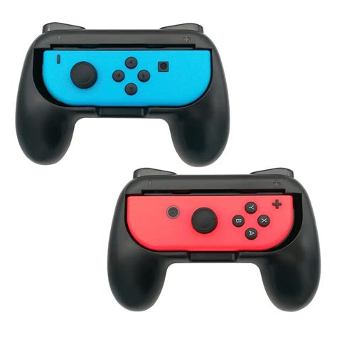 Grips Kit Wear resistant 2 Pack Controller Handle Kit for Nintendo ...