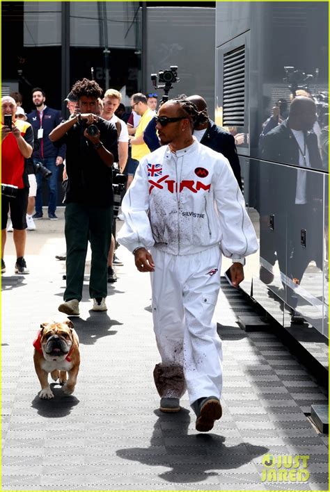 Brad Pitt & Lewis Hamilton Attend F1 Grand Prix of Great Britain, Star Racer is Joined by His ...