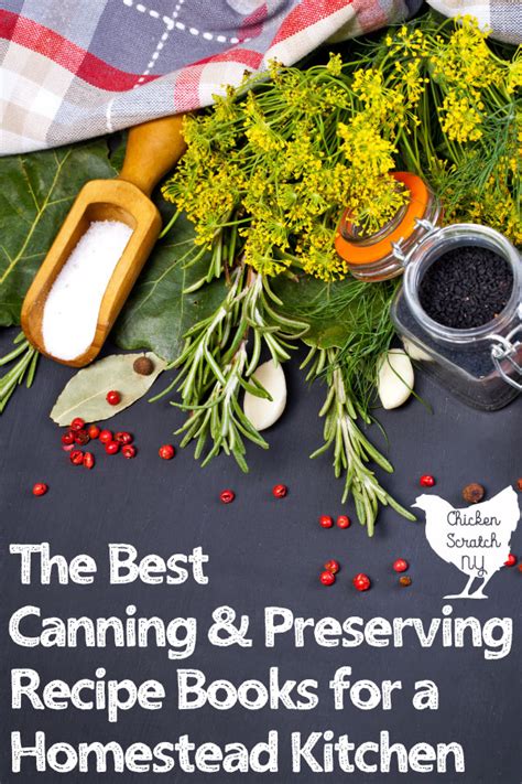 Canning and Preserving Recipe Books