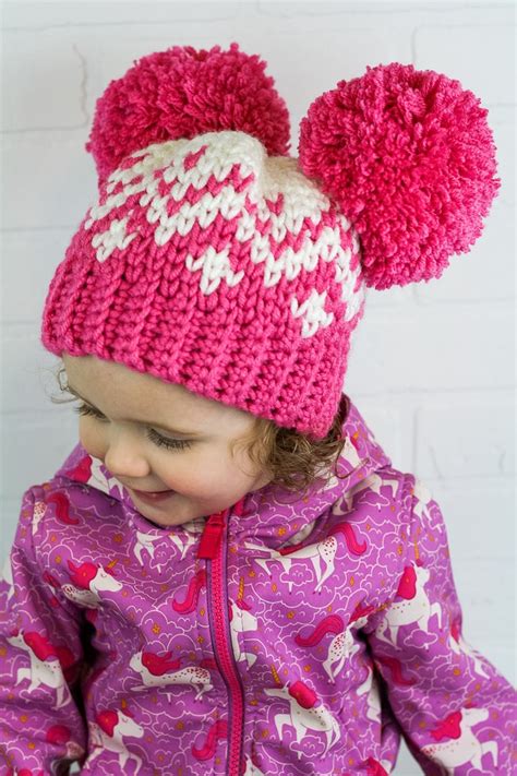 16 Free Crochet Pom Pom Hat Patterns Perfect For Winter