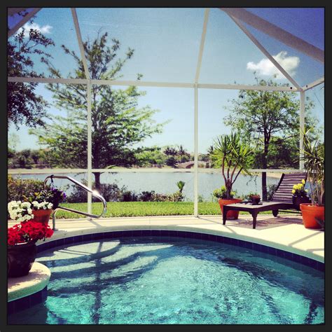 Bonita Springs pool with lake view! #bonitaspringsrealestate #villagewalkbonitasprings | Bonita ...