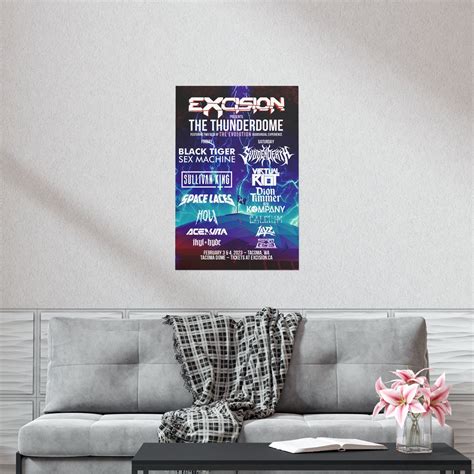 Excision Thunderdome 2023 Flyer/lineup Poster - Etsy