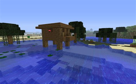 Minecraft Seeds: Witch Hut, Zombie Spawner, and Village! (Minecraft 1.5.1 Seed)