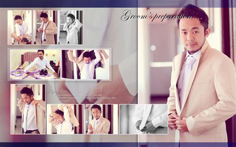 Wedding Album Layout (Magnetique) Sample by JonAcabo on DeviantArt