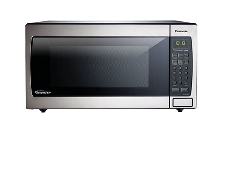 Panasonic Microwave Oven NN-SN766S Stainless Steel Countertop/Built-In with Inverter Technology ...