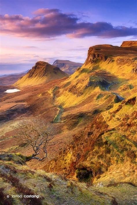 Sunrise over the Quiraing, Trotternish Ridge, Isle of Skye, Scotland... Trotternish Ridge by ...