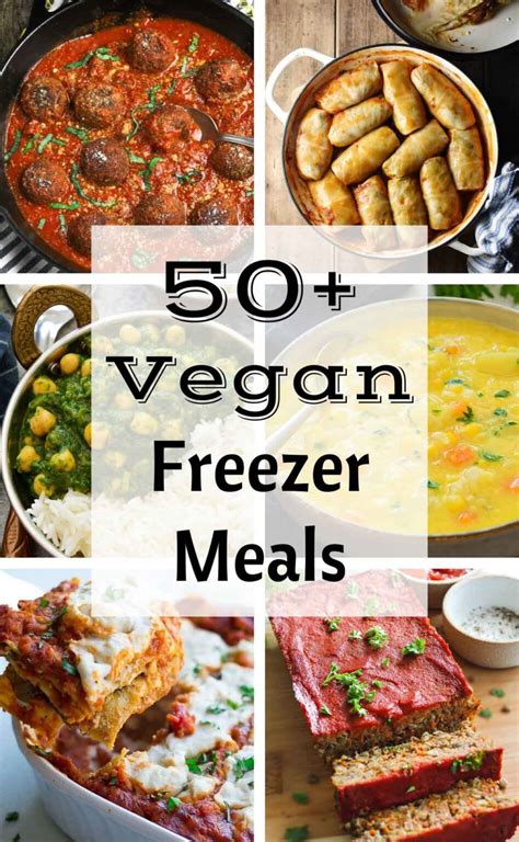 50+ Vegan Freezer Meals - The Stingy Vegan