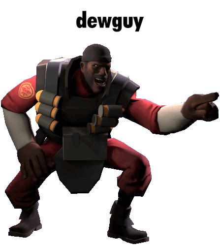 Mountain Dew Demoman Tf2 Sticker - Mountain dew Demoman tf2 Dewguy - Descobrir e Compartilhar GIFs