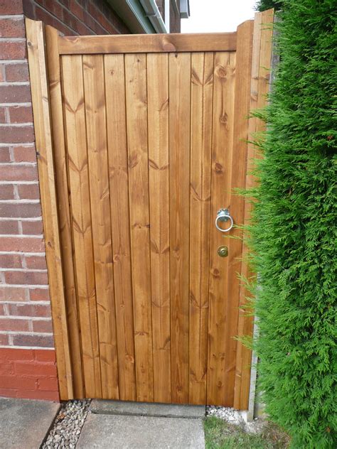 Softwood Side Gates | Installers in Warrington | Village Gates