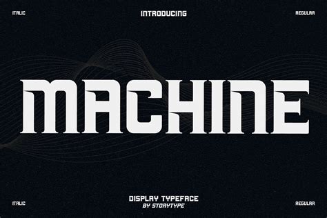 Machine Font - All Free Fonts