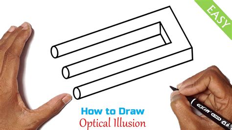 How To Draw Easy Optical Illusions Step By Step