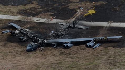 Air Force: Bird scare led to aborted takeoff that wrecked B-52