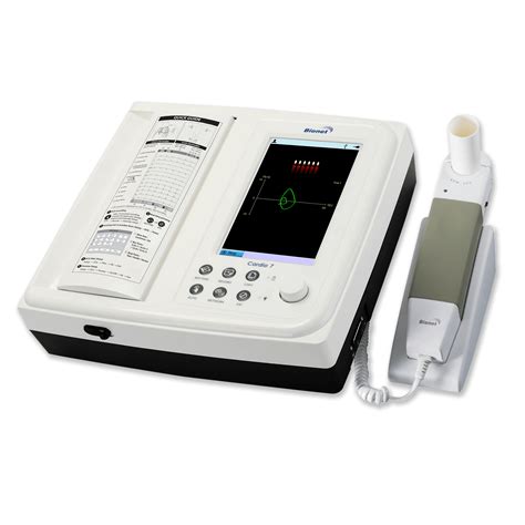 Cardio7-S - Interpretive Touch Screen Electrocardiogram (ECG / EKG) Machine Combined with ...