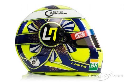 Helmet of Lando Norris, McLaren at McLaren Launch High-Res Professional ...