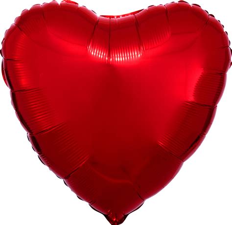 Buy 18" Metallic Red Heart Flat balloons for only 0.68 CAD by Anagram - Balloons Online