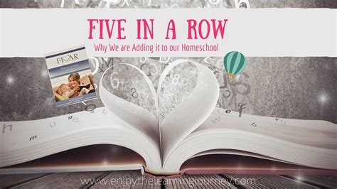 Why We Are Adding Five in a Row to Our Homeschool - Enjoy the Learning Journey