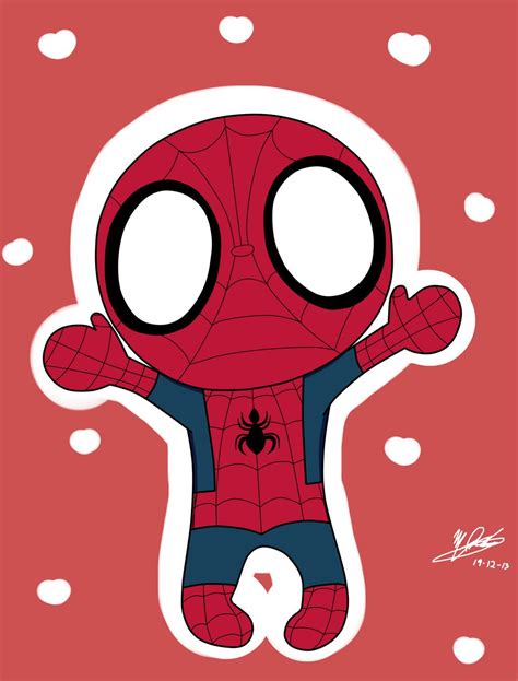 Spiderman chibi by MerryRain15 on deviantART | Heroes | Pinterest | Spiderman, Chibi and deviantART