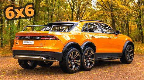 First Audi 6x6! Audi Q8 6x6 Quattro