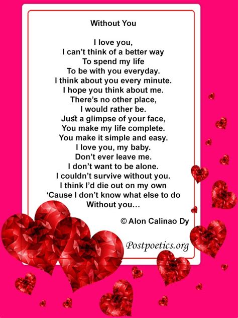 Love You Poems For Husband