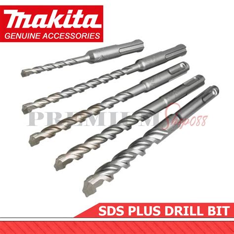 Makita SDS Plus Drill Bit 6mm 8mm 10mm 12mm SDS+ Masonry Concrete ...