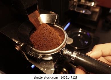 Freshly Ground Coffee Beans Porta Filter Stock Photo 1433147129 | Shutterstock