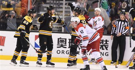 Patrice Bergeron Scores 4 Goals Against Canes - Stanley Cup of Chowder