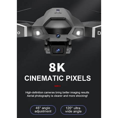 Drona 4K Dual Camera HD Wifi FPV Fotografie Infrarosu Evitarea Obstacolelor Quadcopter 1 X ...