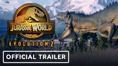 Jurassic World Evolution 2 - Official Accolades Trailer - YouTube