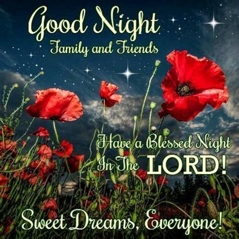 20+ New For Good Night Family And Friends Blessings - Poppy Bardon | Blessings Pictures