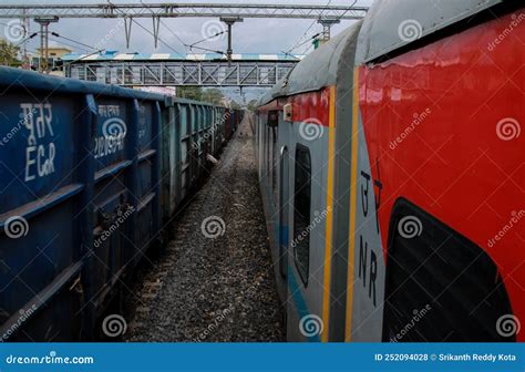 Indian Railways Diesel Locomotive Editorial Photo | CartoonDealer.com ...