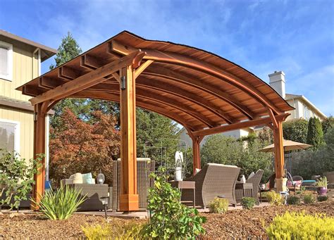 Backyard Pavilion Kits: Custom Redwood Pavilion for Sale