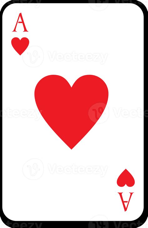 Playing Card - Ace of Hearts 12227680 PNG