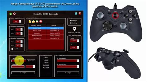 Video Tutorial - World of Joysticks Keyboard & Mouse Emulator for Windows v1.1 - YouTube