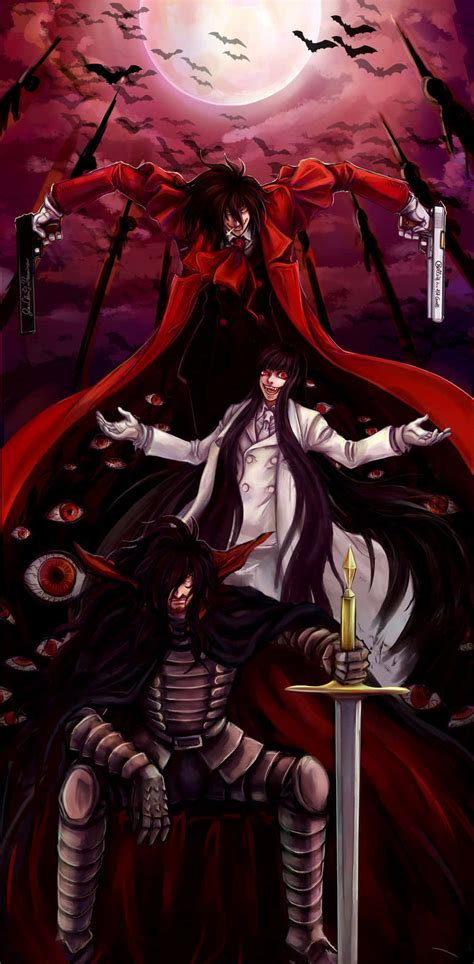 Download Hellsing Alucard, The Immortal Vampire Wallpaper | Wallpapers.com