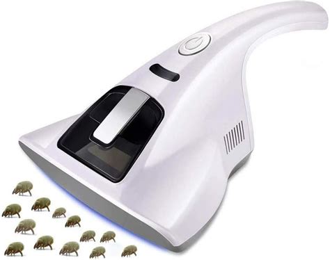 Handheld Vacuums, UV Anti-dust Mites Vacuum Cleaner, Bed Mites Collector Home, 12 KPa Powerful ...