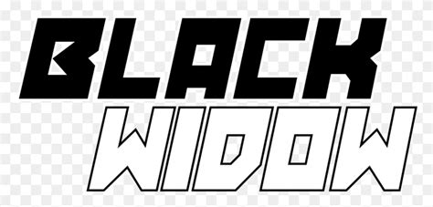 Black Widow Marvel Font Black Widow Marvel Logo Transparent, Text, Stencil, Alphabet HD PNG ...