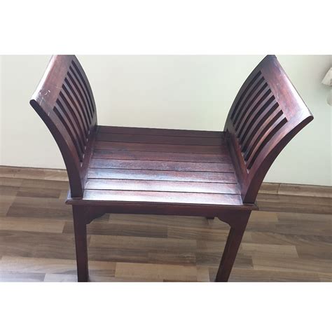 Teak wood chair, Furniture & Home Living, Furniture, Chairs on Carousell